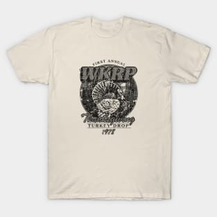 WHITE ART -WKRP Turkey Drop 1978 T-Shirt